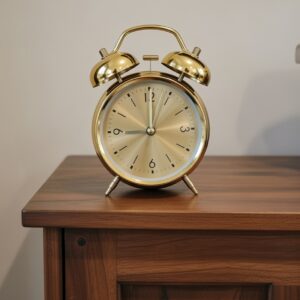 Bell Alarm golden colour Clock (TC-210)