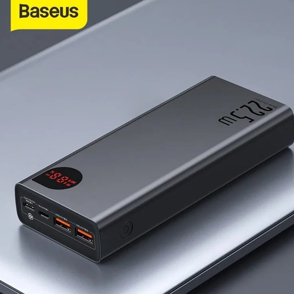 Baseus Adaman Power Bank Quick Charge 22.5W Supercharge Black Color